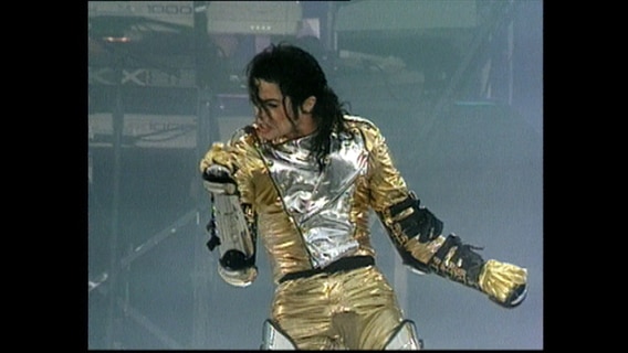 13. Juni 1997, Michael Jackson gibt ein Konzert in Kiel.