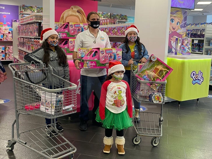 Prince Jackson's Foundation Gifts Kids Mattel Shopping Spree