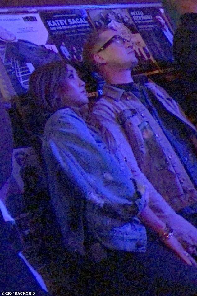 Paris' longtime pal Macaulay Culkin was also spotted in the audience with partner Brenda Song