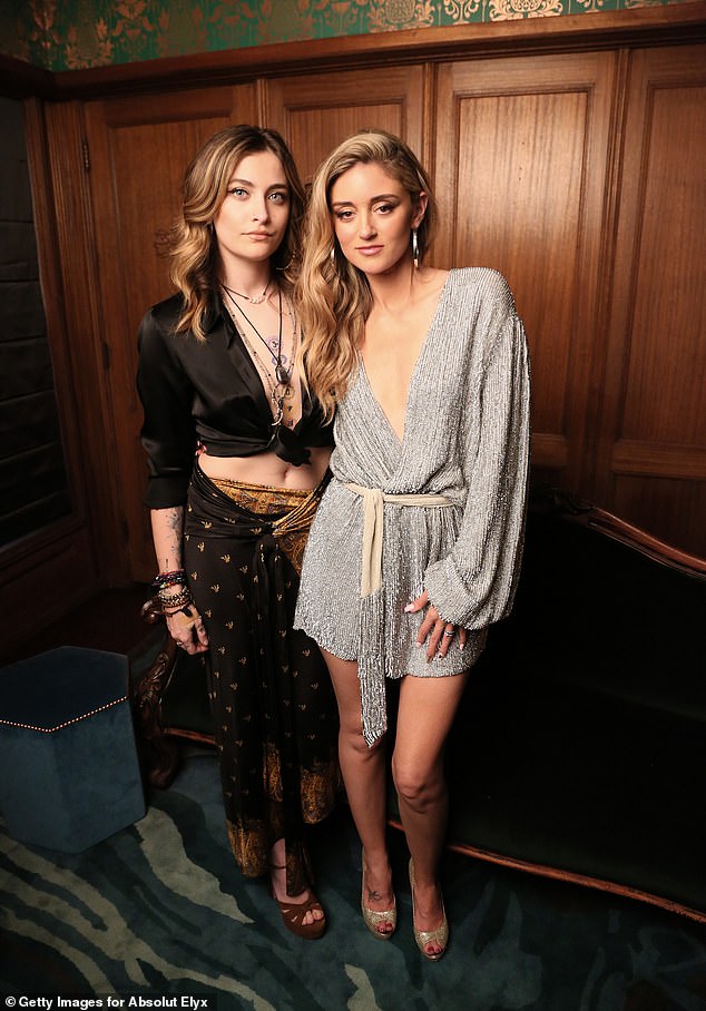 Empowered women empower women: Paris Jackson hosted an event in Los Angeles on Thursday to support her friend's new product